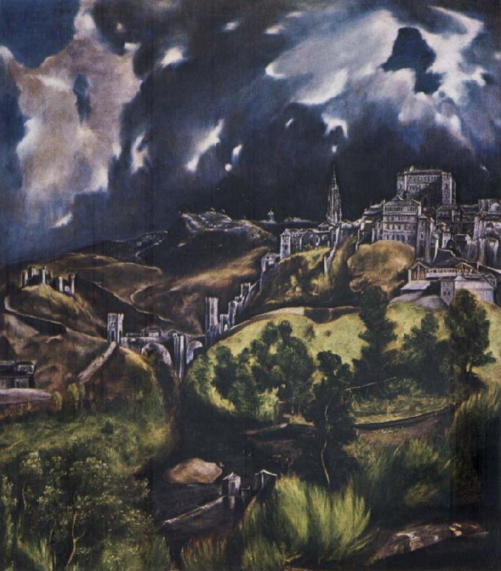 El Greco View of Toledo China oil painting art